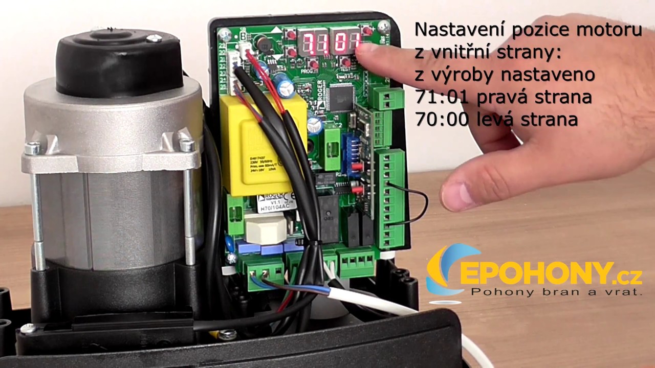 Epohony.cz - H70/104AC - pohony H30/645 ROGER Technology
