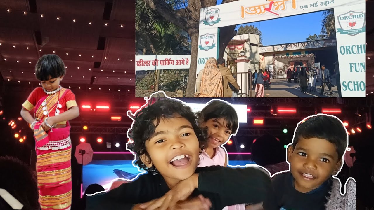 Annual function Orchid school 🏫#KidsDance#SchoolFunction#CuteKids#DancePerformance