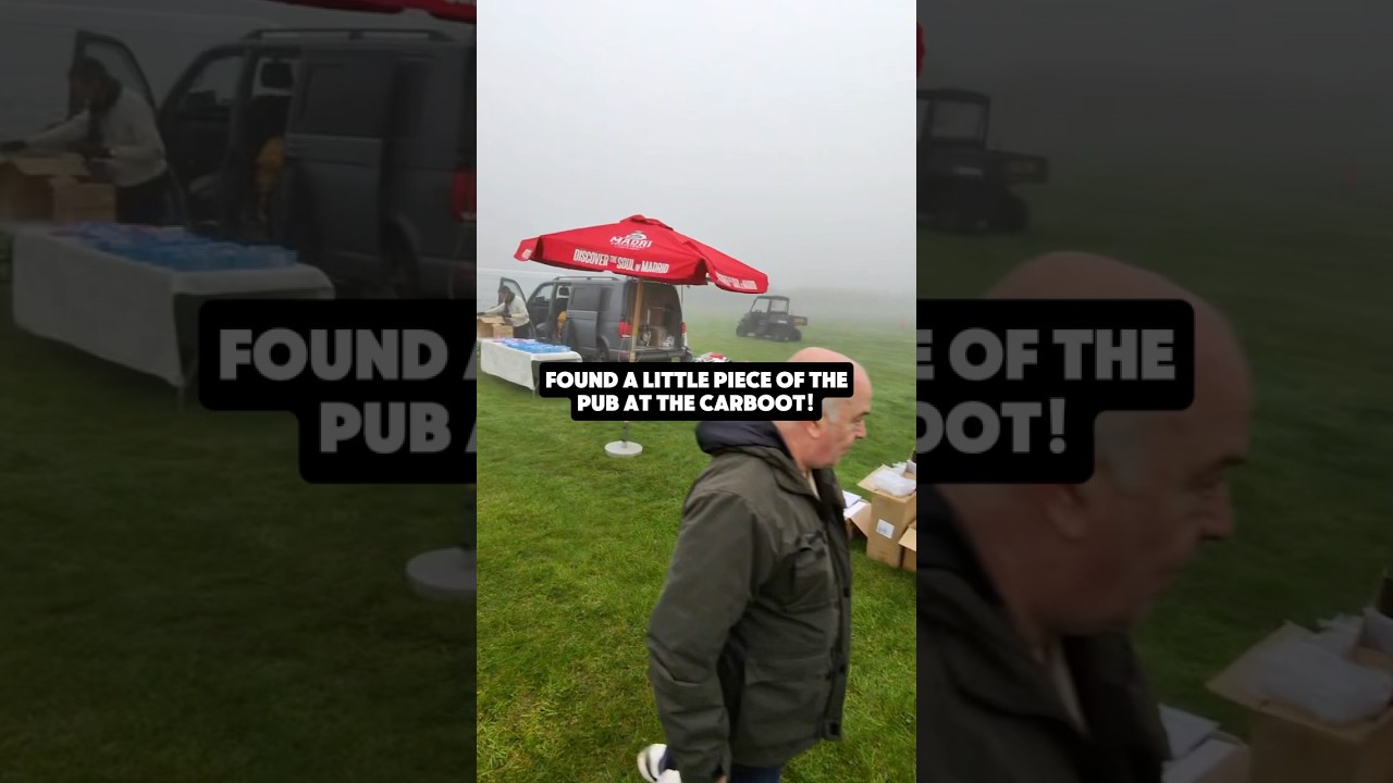 Нашла частичку паба на распродаже подержанных вещей! 