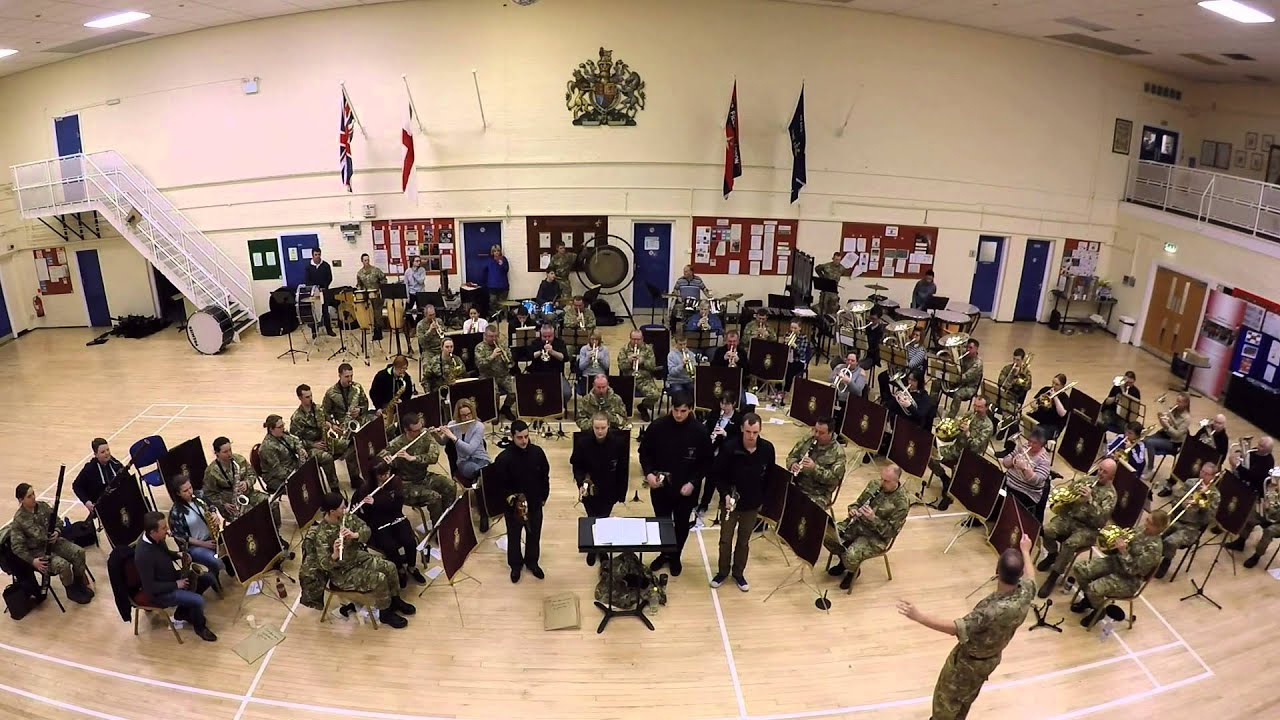 The Band of the Royal Regiment of Fusiliers - 'High on a Hill'
