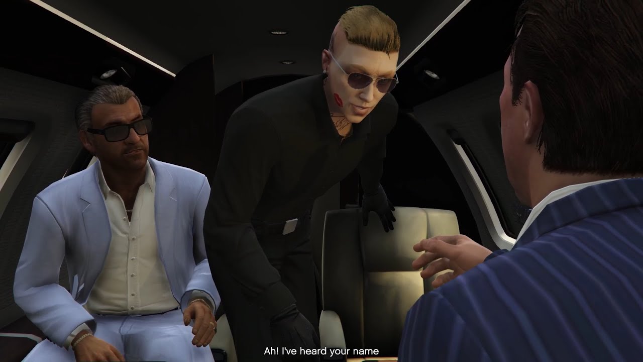 GTA 5 ONLINE: MONEY FRONTS DLC - Meeting Mr Faber Cutscene