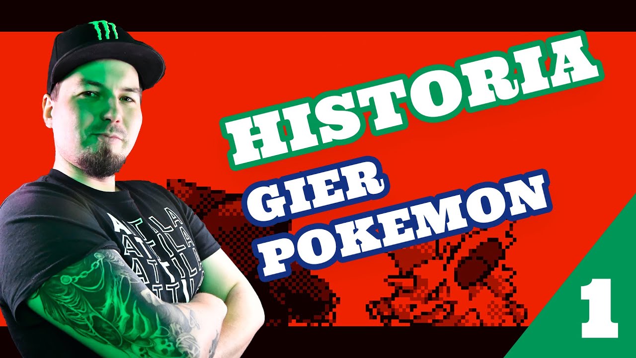 Poznaj historię gier POKEMON - część 1 (Nintendo GameBoy, Pokemon Red i Blue ...)