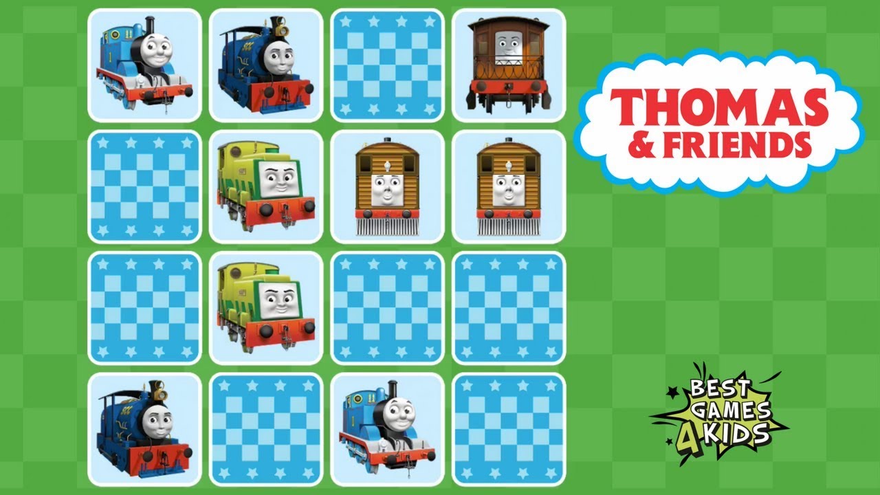 MEMORY MATCH w/ THOMAS & FRIENDS | Fun with Activities #20 By Mattel