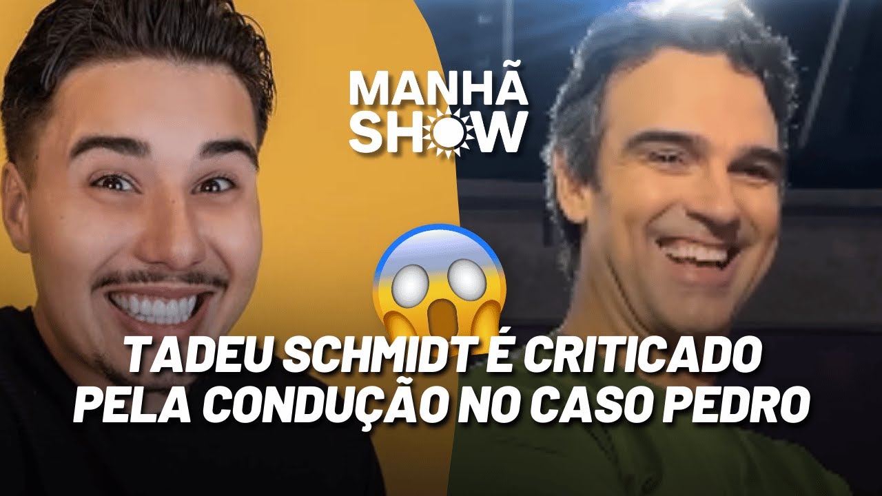 TADEU SCHMIDT &Eacute; CRITICADO PELA CONDU&Ccedil;&Atilde;O NO CASO DE ASS&Eacute;DIO NO BBB 26 - MANH&Atilde; SHOW