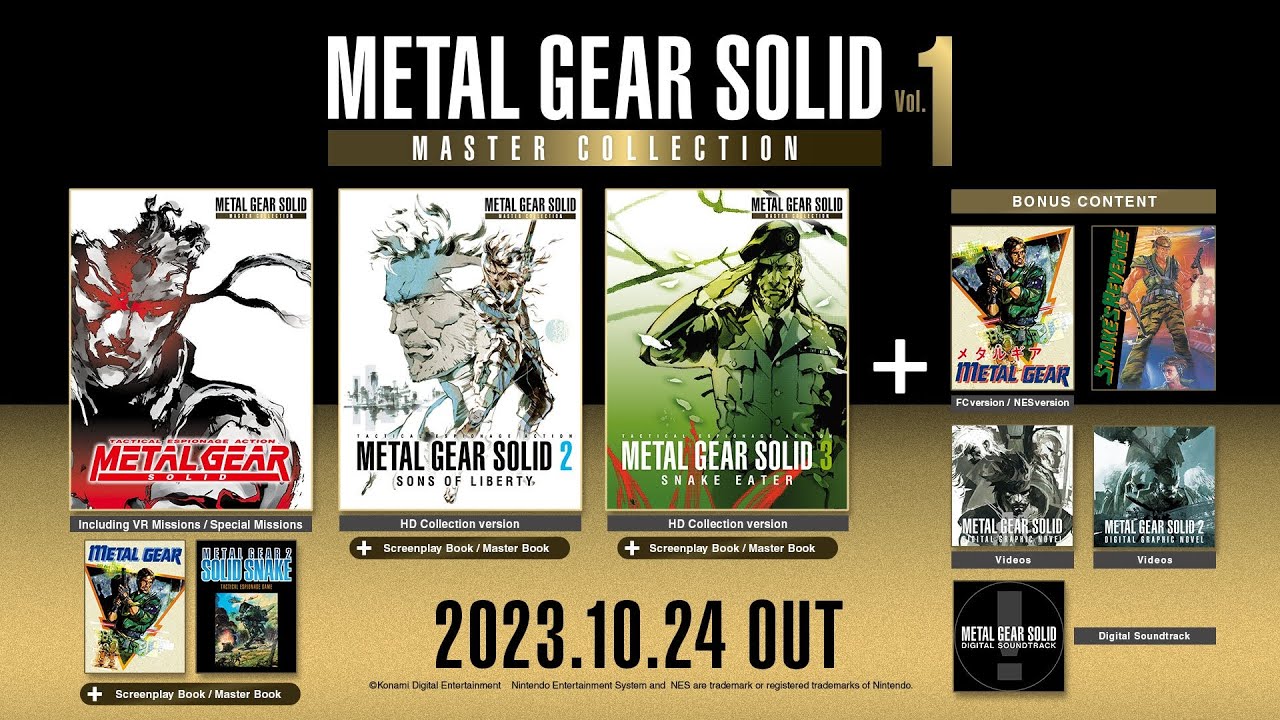Metal Gear Solid: Master Collection Vol.1 - Gameplay Trailer | PS5