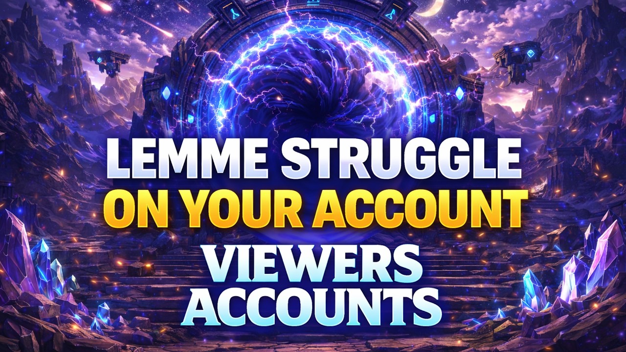 🚨 Genshin Impact Live | LEMME STRUGGLE ON YOUR ACCOUNT #7 