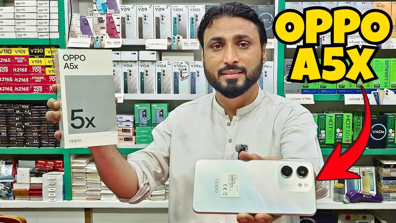 OPPO A5x UNBOXED! First Look, Features & Full Hands-On Review! 📱