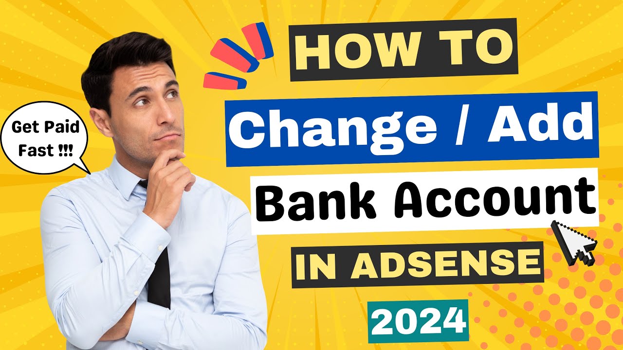 Как добавить банковский счёт в AdSense | Изменить/добавить способ оплаты в Google AdSense (самый ...