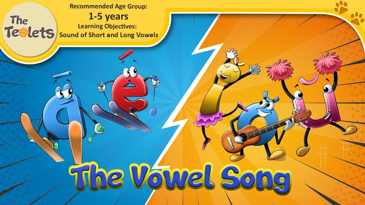 Vowels for Preschool I AEIOU I ASL I Super Phonics I Baby Shark I The Teolets I Vowels for Kids