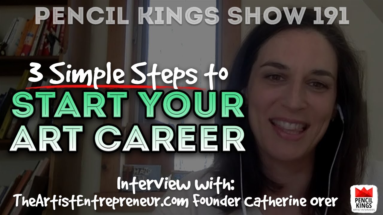 3 Simple steps to start your art career