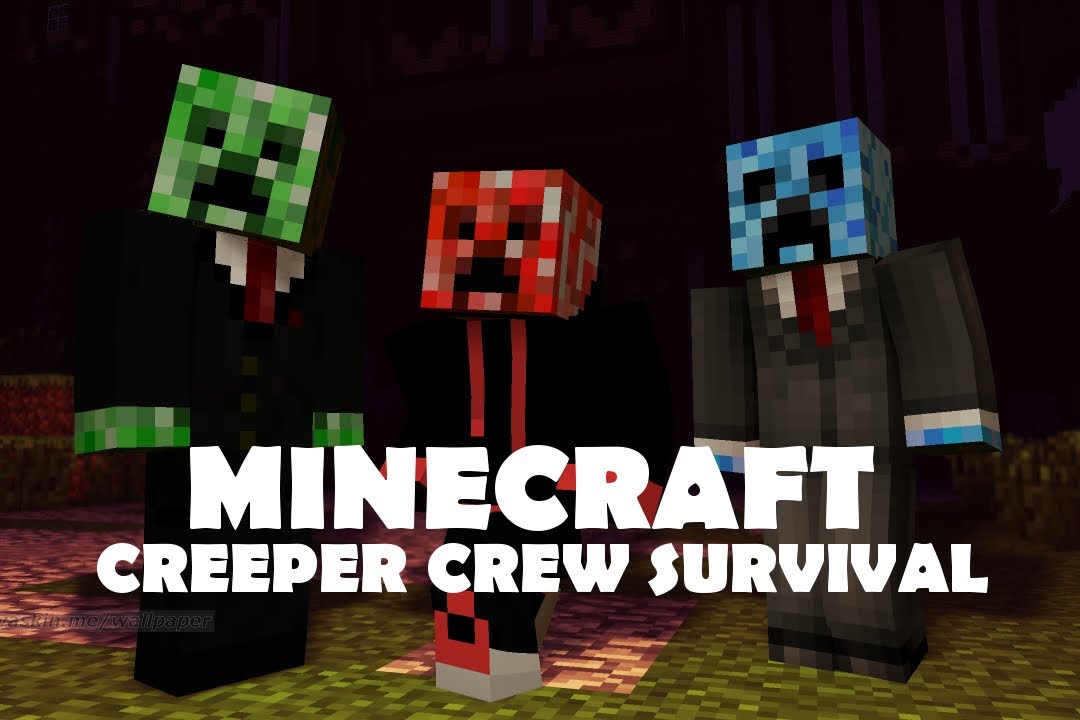 Minecraft Survival w/ Creeper Crew #2 Hunt for the taiga!