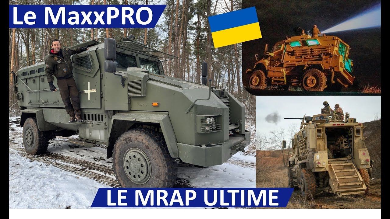 [🇺🇦/🇺🇸] Le blindé de transport MaxxPRO, à l'assaut des lignes Russes