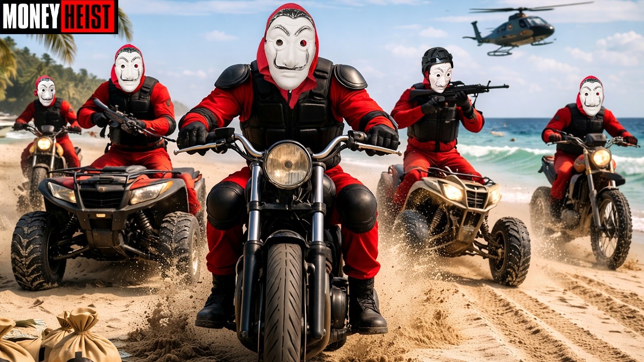 PARKOUR VS MONEY HEIST! 6 | BAD GUYS: No ESCAPE, THE HUNT HAS BEGUN (BELLA CIAO) Epic POV