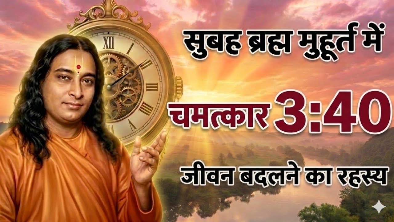 3:40 ब्रह्म मुहूर्त का रहस्य | जब दुनिया सोती है तब ब्रह्मांड तुम्हें जगाता है | Paramhans yogananda