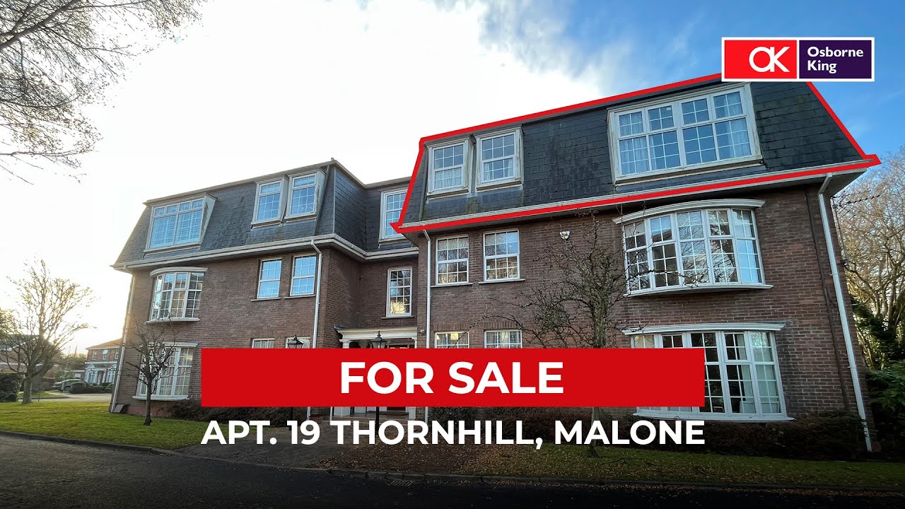 For Sale - Apt 19 Thornhill, Malone, Belfast, BT9 6SS