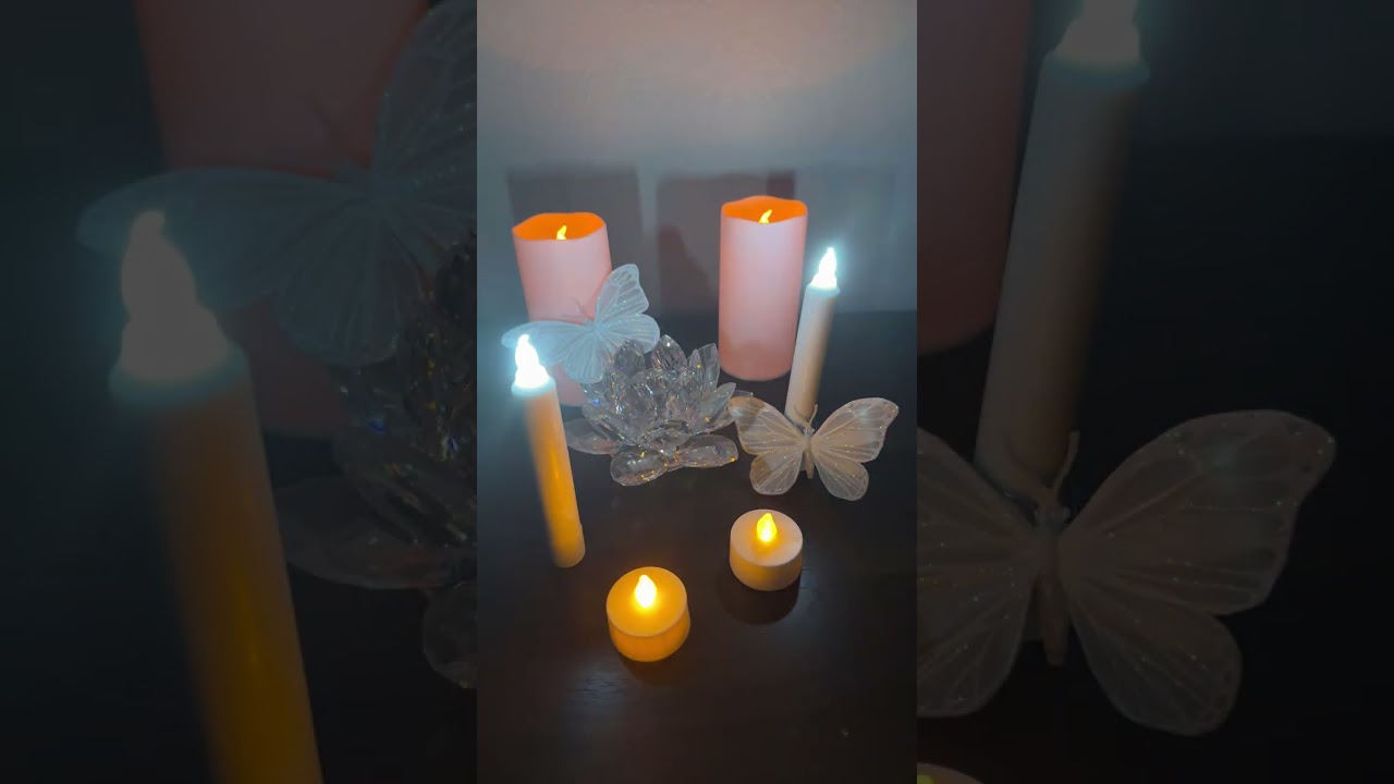 2 Hours of White Noise for Sleep/Candlelight Relaxation/ASMR/Peaceful Rest