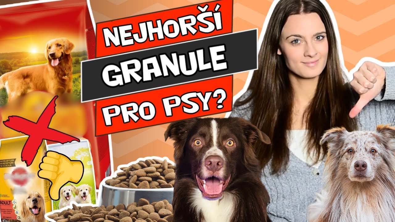 NEJHORŠÍ GRANULE PRO PSY 😬? Tyto granule NIKDY nekupuj