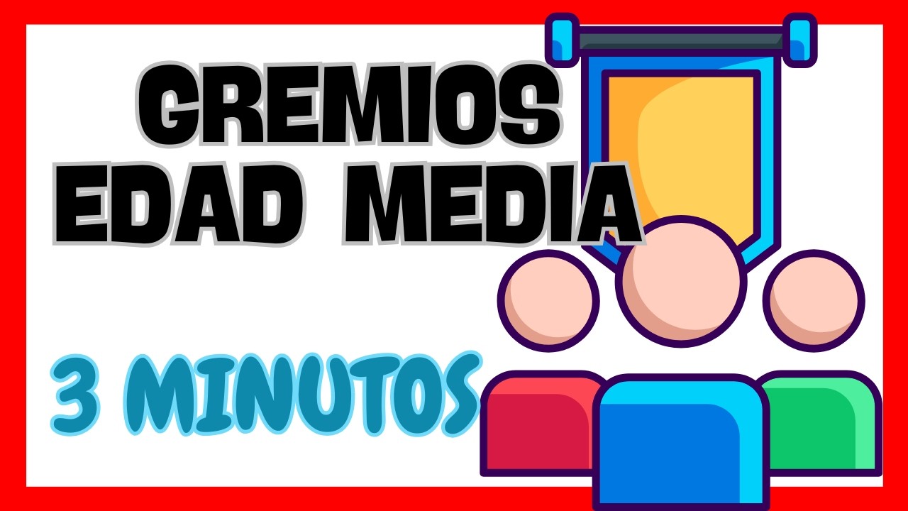 👉 &iquest;Qu&eacute; PAPEL ten&iacute;an los GREMIOS en la EDAD MEDIA? ⚒️ EXPLICADO en 3 MINUTOS