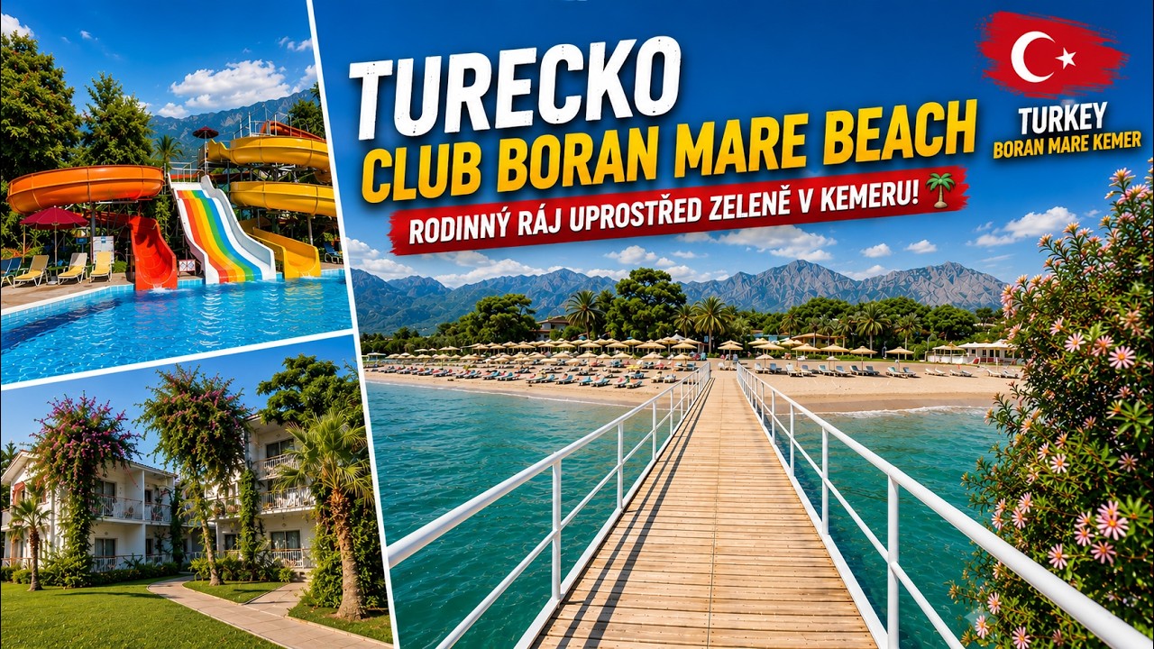 TURECKO - HOTEL Boran Mare Kemer / TURKEY - HOTEL Boran Mare Kemer