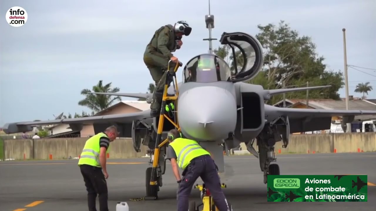 Conozca los aviones que componen la aviación de combate de Brasil