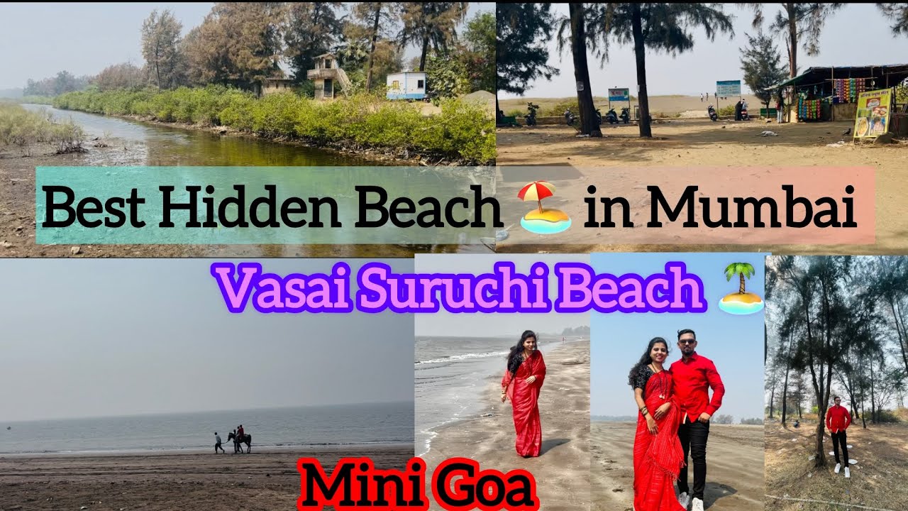 Best Hidden Beach in Mumbai#Suruchi beach Vasai #Best Prewedding place#Mini Goa in Mumbai#