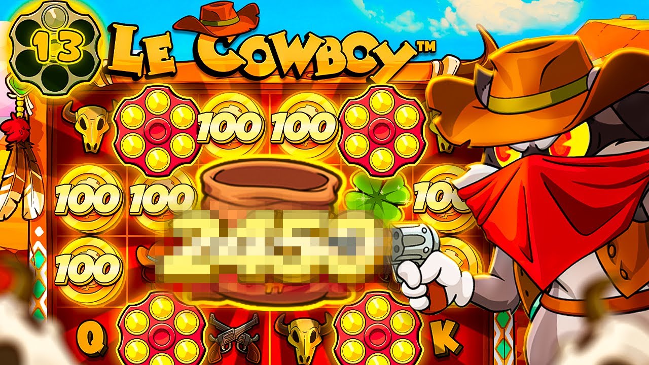 MASSIVE GOLD CLOVER WIN ON THE NEW LE COWBOY! (Big Slot Win!)
