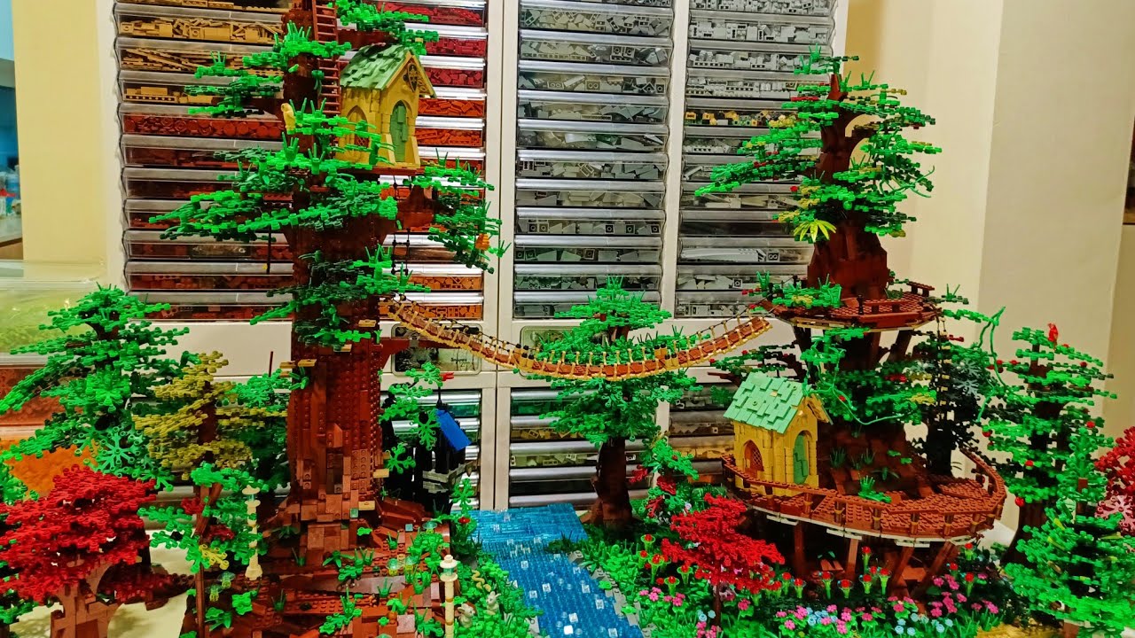 LEGO Castle - Forestmen Diorama 🌳🌲🌳🌲🌳