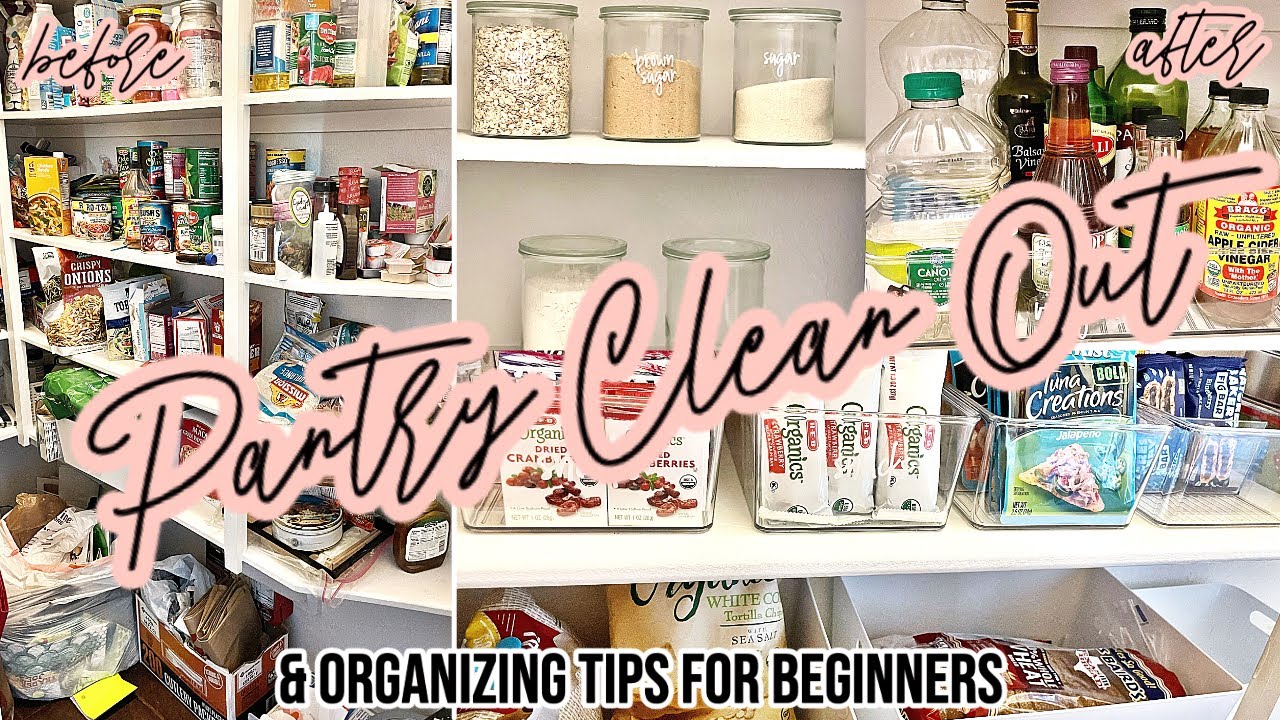 PANTRY ORGANIZATION MOTIVATION / PANTRY ORGANIZATION IDEAS ON BUDGET / PANTRY CLEAN AND ORGANIZE