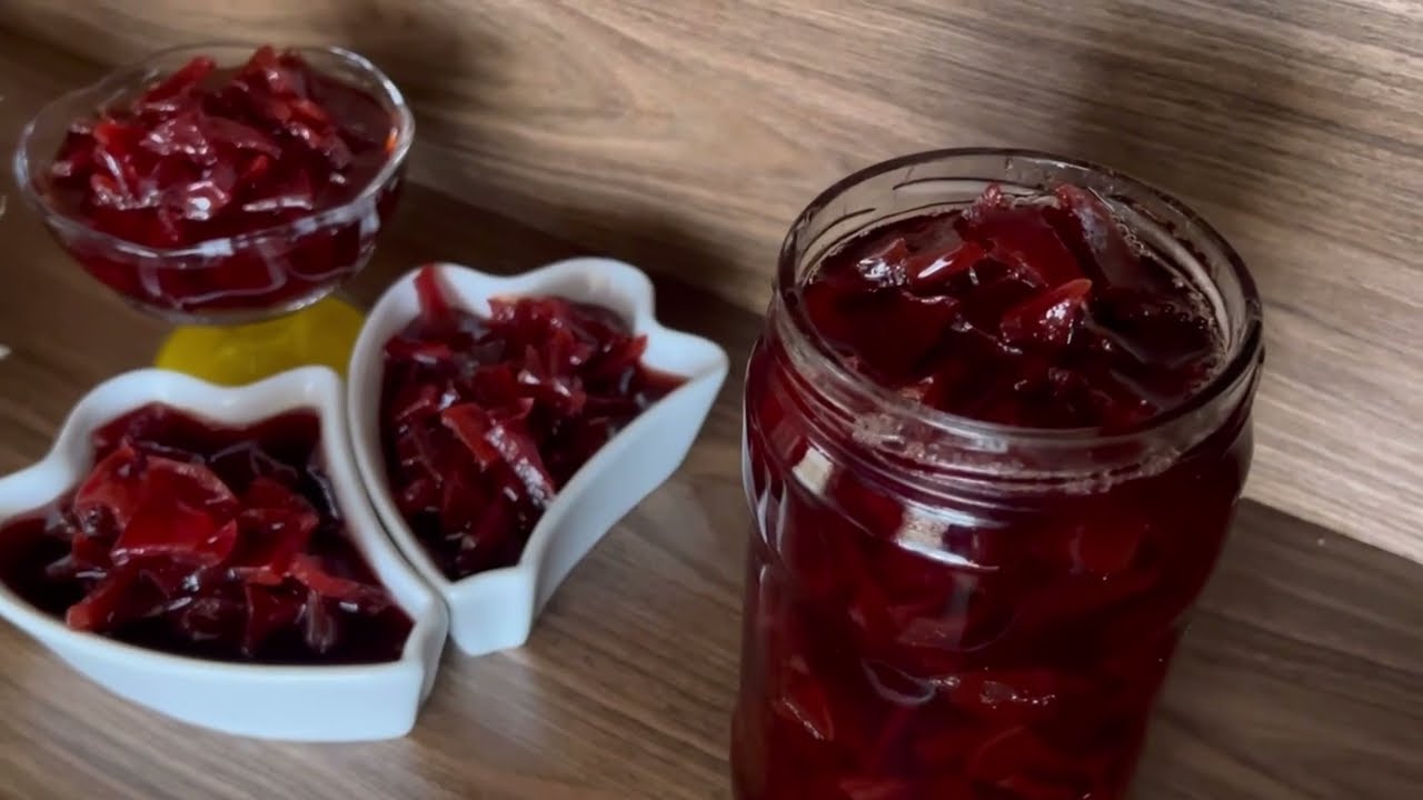 همه نکات لازم برای پخت مربای به قرمز و شفاف خونگی|طرز تهیه مربای به با همه نکات| Quince jam