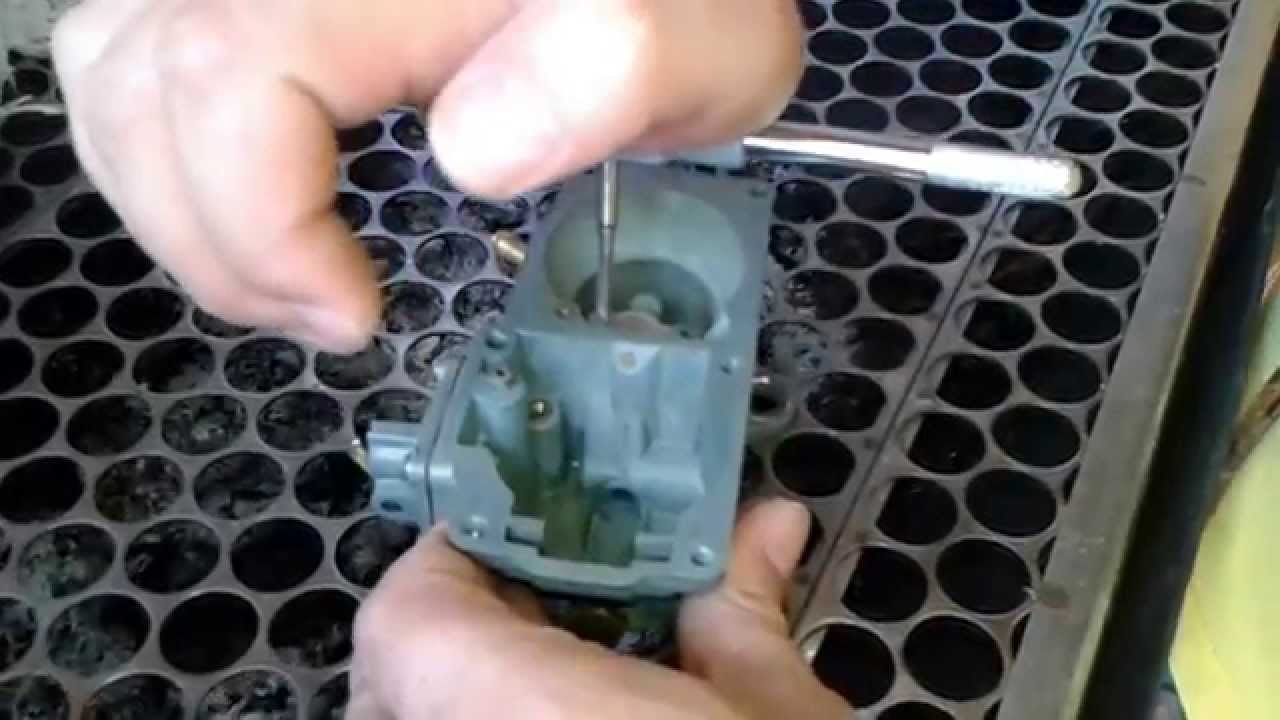 Reparo do Canal de Lenta da dupla Solex