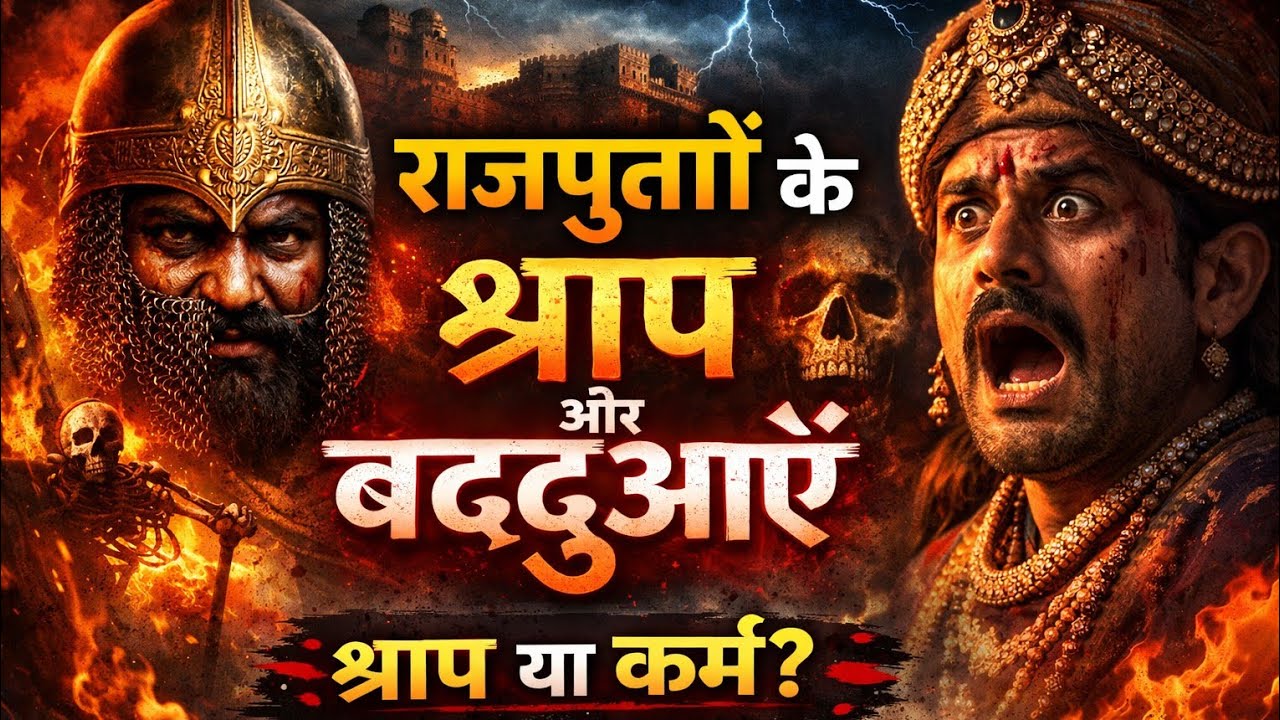 राजपूतों के श्राप और बद्दुआएँ 😱 इतिहास का वो रहस्य जिसे कोई नहीं बताता | Rajputana History #history 