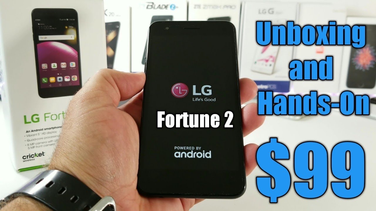 LG Fortune 2 Unboxing and Hands-On