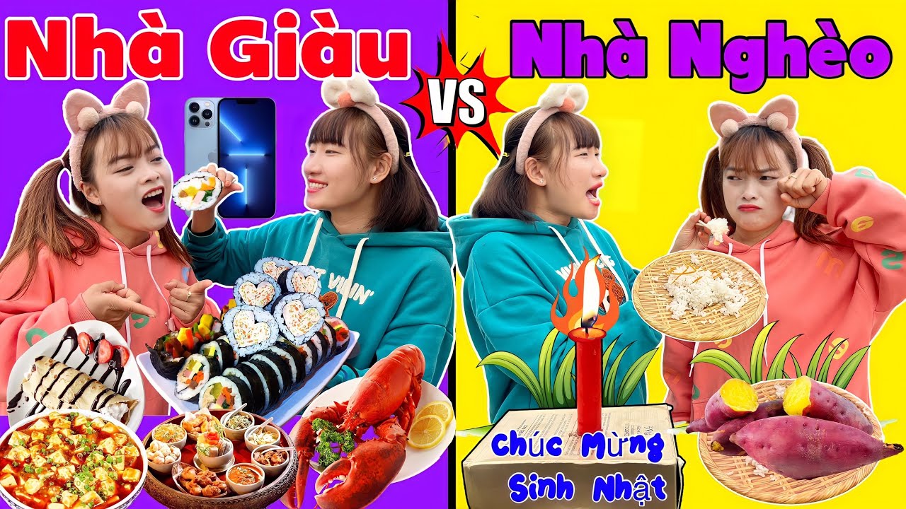 Hằng Nheo | Sự Khác Biệt Nhà Giàu VS Nhà Nghèo