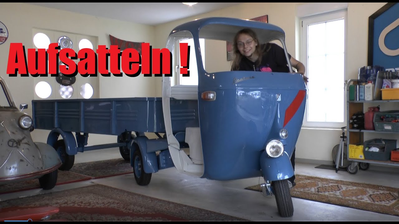 Die Ape Schrauber - Pentaro, der Ape Sattelzug Teil 5