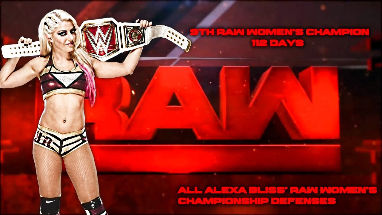 All Alexa Bliss' Raw Women's Championship Defenses (1ST REIGN)
