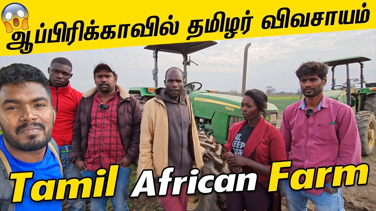 ஆப்பிரிக்காவில் தமிழர்களின் பிரம்மாண்ட விவசாயப் பண்ணை Tamilian Doing Agriculture In Kenya Kajan Vlog