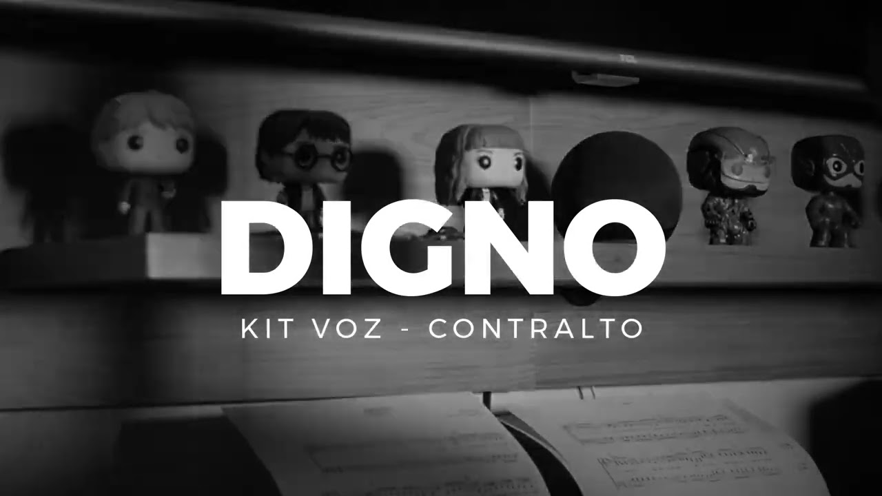 KIT VOZ: Digno (Adoradores 5)- Contralto