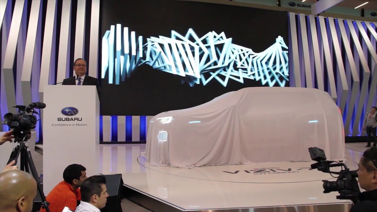 Subaru Canada - VIZIV-7 SUV Concept Unveiling