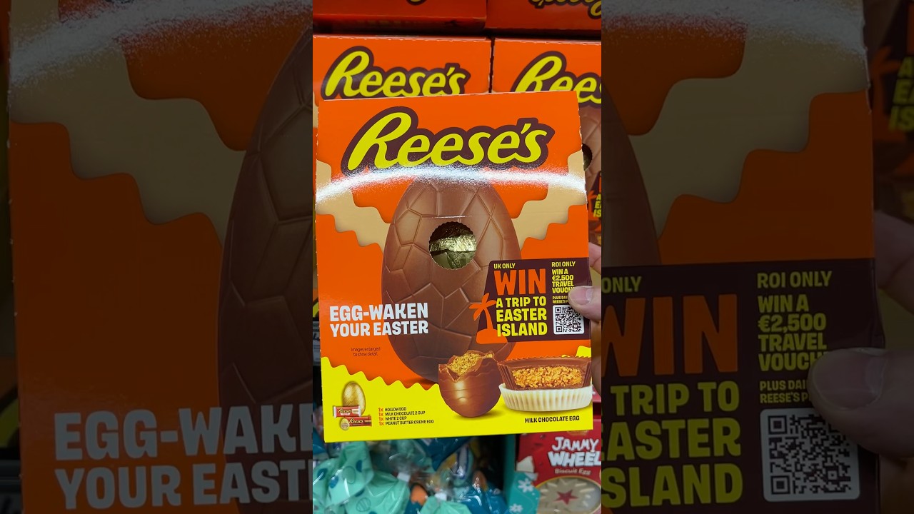 Полое яйцо Reese's #шоколад #пасха #пасхальныеяйца
