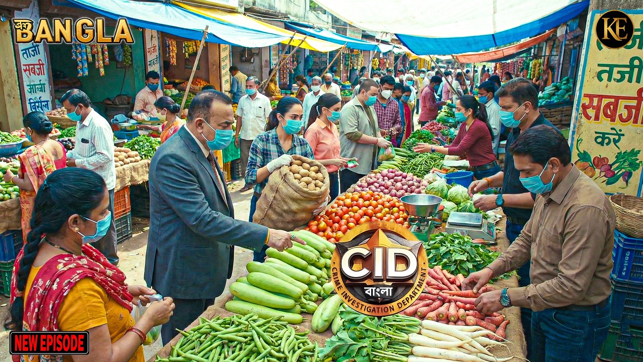 ছদ্মবেশে সবজি বাজারে পৌঁছেছে সিড দল || CID || BANGALA | 2026