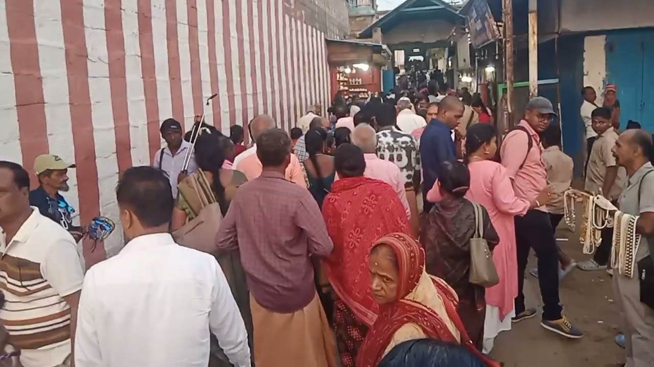 Kanyakumari walking Street