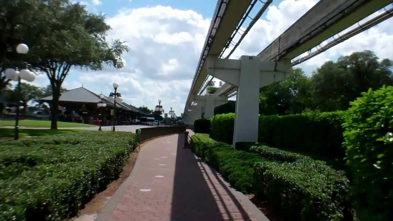 Walt Disney World Walkway from Disney's Contemporary Resort to the Magic Kingdom