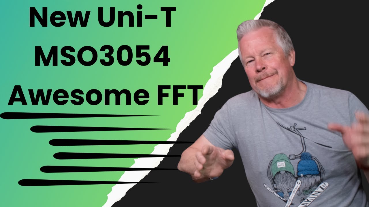 New Uni-T MSO3054 Oscilloscope Awesome FFT #unitrend #bestoscilloscope #12bitscope