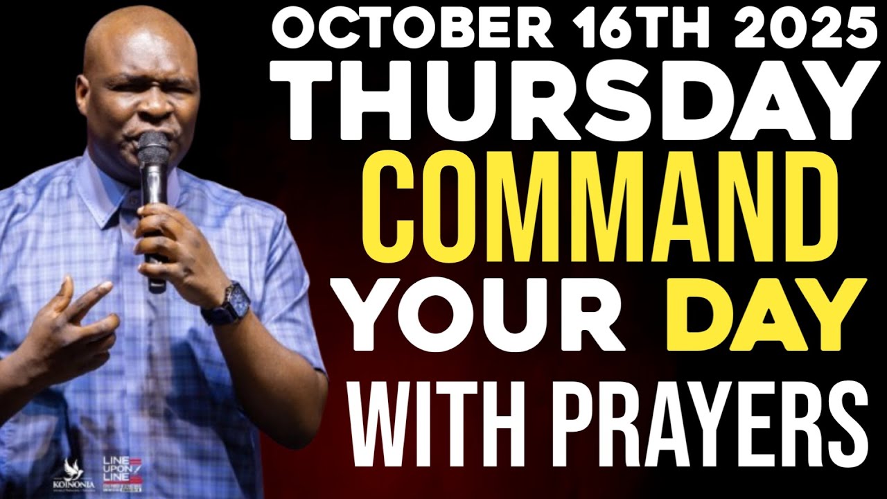 [Thursday 16th October,2025]Start Your Morning With Prayer Spiritual Prayer By Apostle Joshua Selman