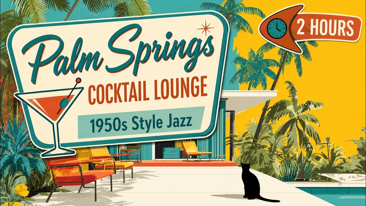 2 Hours of Pure Escapism | 4K 1950s Aesthetic Living Art