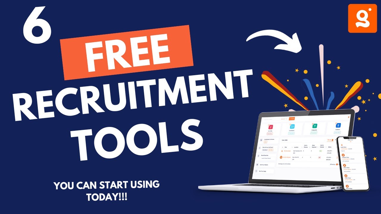 6 Free Recruitment Tools - You Can Start Using Start Using Today