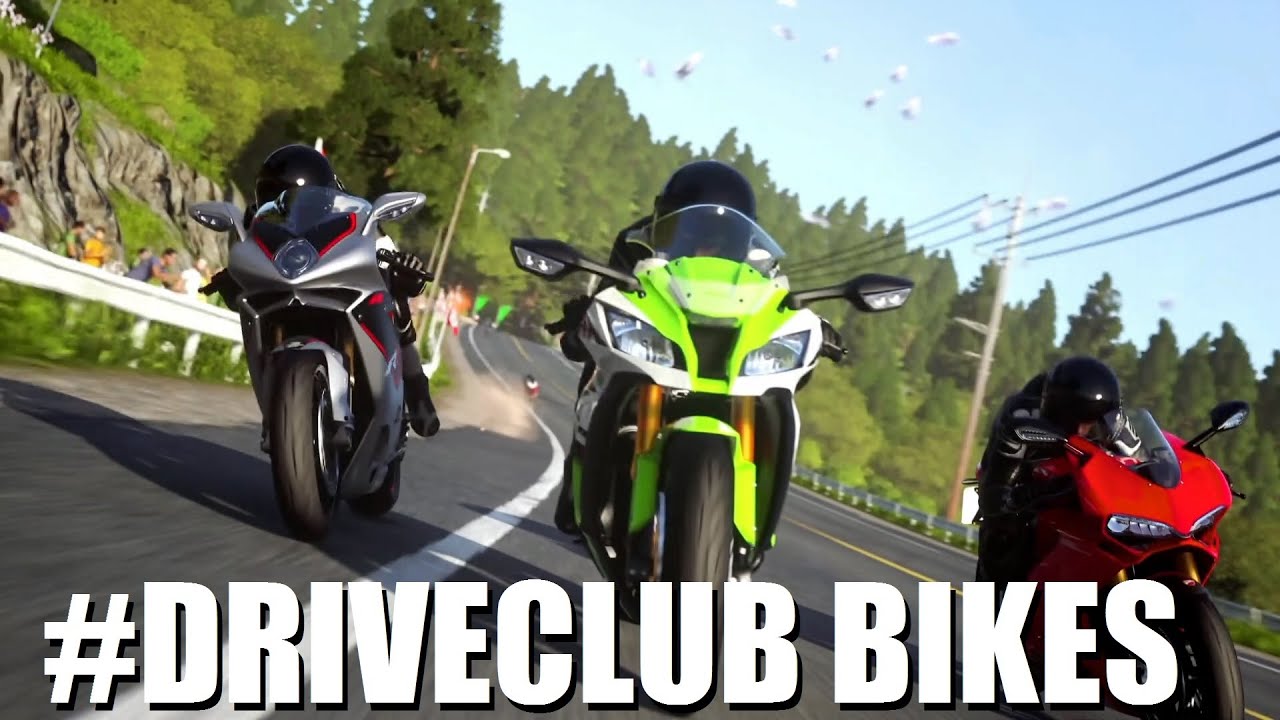 DRIVECLUB BIKES [PS4] геймплей, первый взгляд