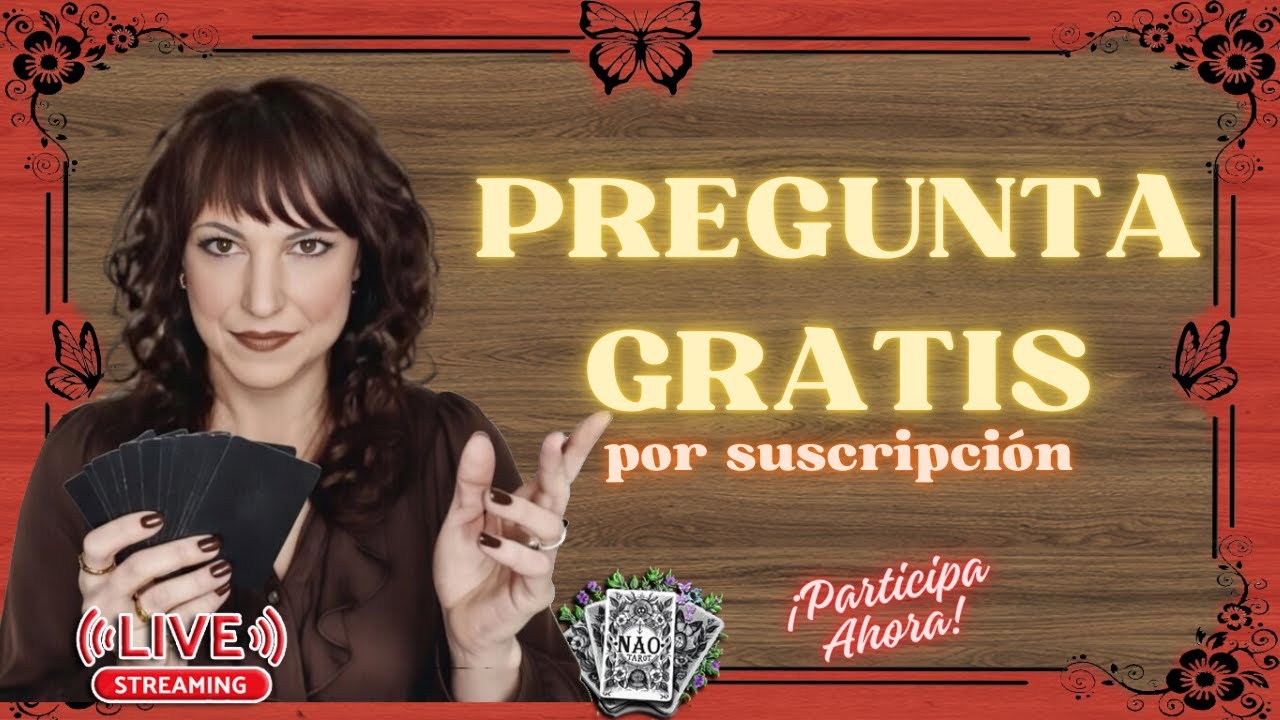 🔮 Tarot en Vivo y en Directo 🔮✨PREGUNTA GRATIS✨