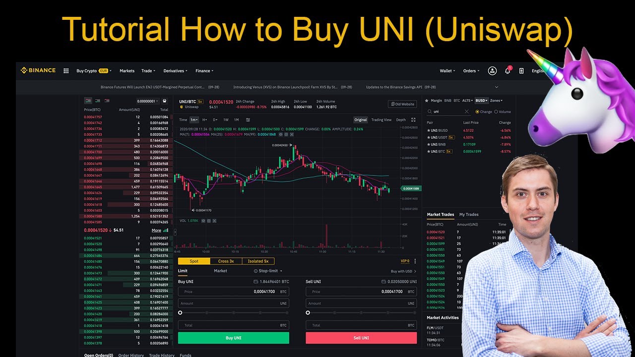 Tutorial How to Buy UNI (Uniswap) ✅