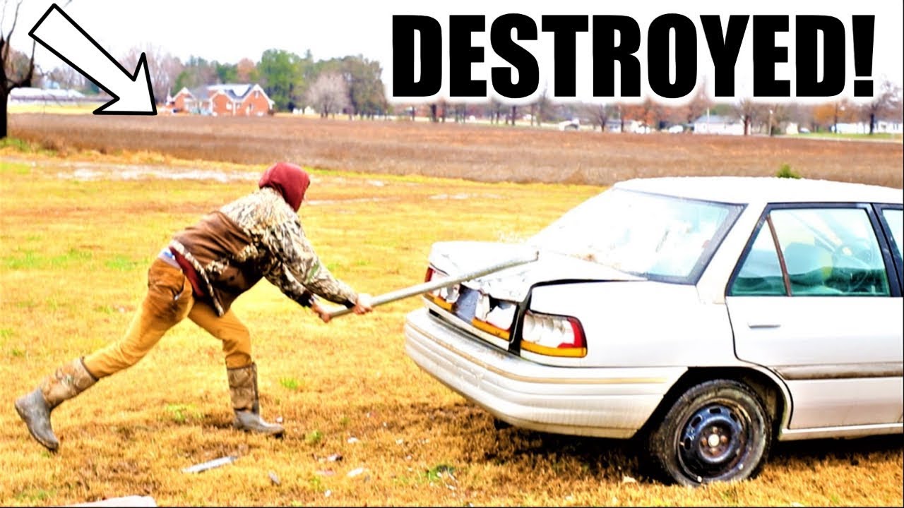 Skipped school and HE DESTROYS my NEW CAR!